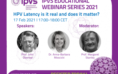 IPVS Educational Webinar Series 2021 – Session I: HPV Latency
